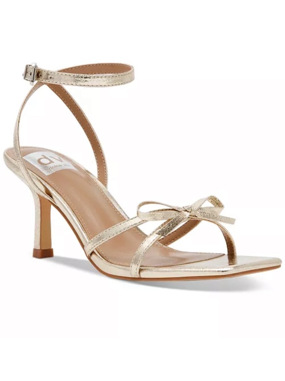 DV Dolce Vita Gold Strappy Sandals